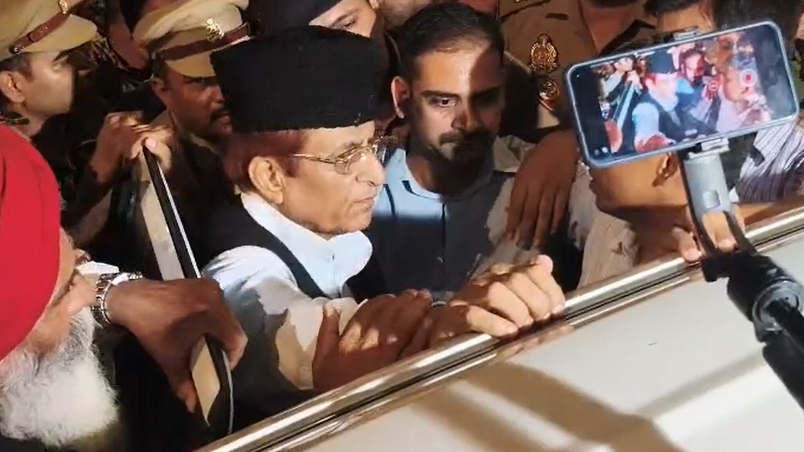 Azam Khan Detained by ED Minutes After Bail Release from Rampur Jail