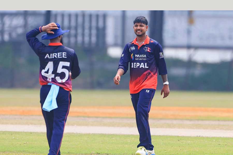 Nepal Cricket Team Books Semi-Final Spot with Five-Wicket Victory Over Saudi Arabia