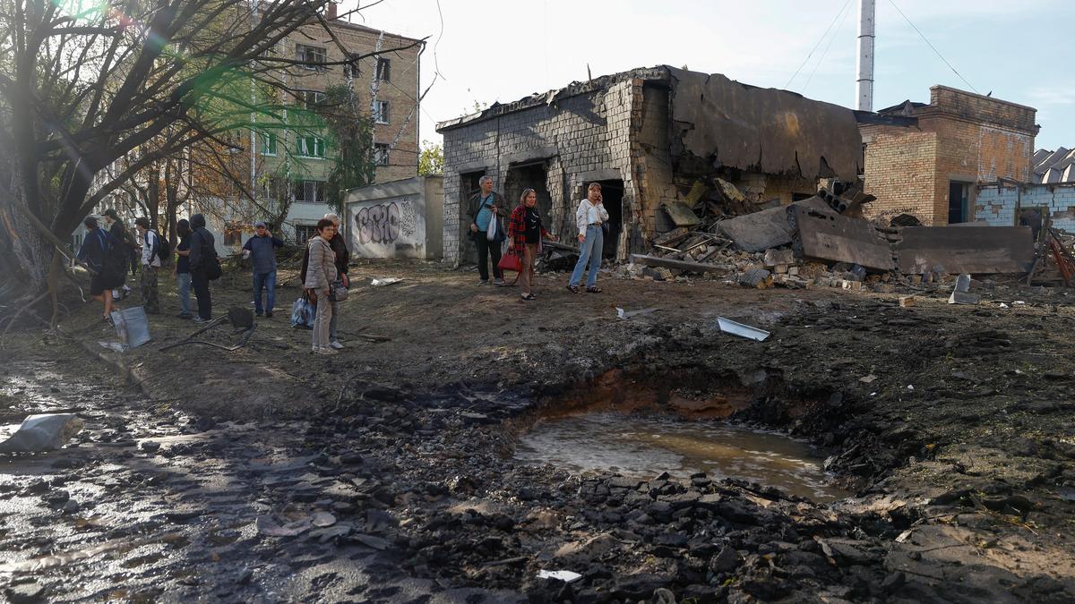 Kyiv Attacked by Russian Drones and Missiles, Killing 2 as U.S.-Backed Peace Efforts Continue