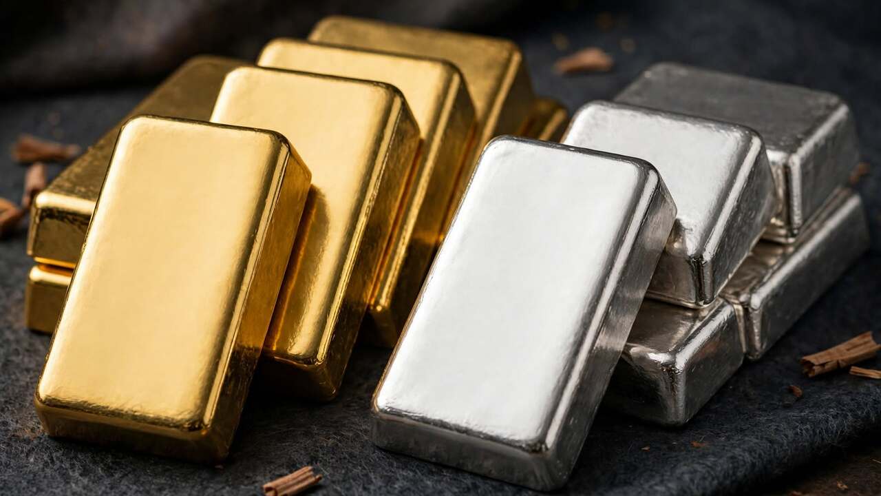 Gold Climbs 1% as Oil Prices Drop, Silver Falls Below ₹2 Lakh per Kg