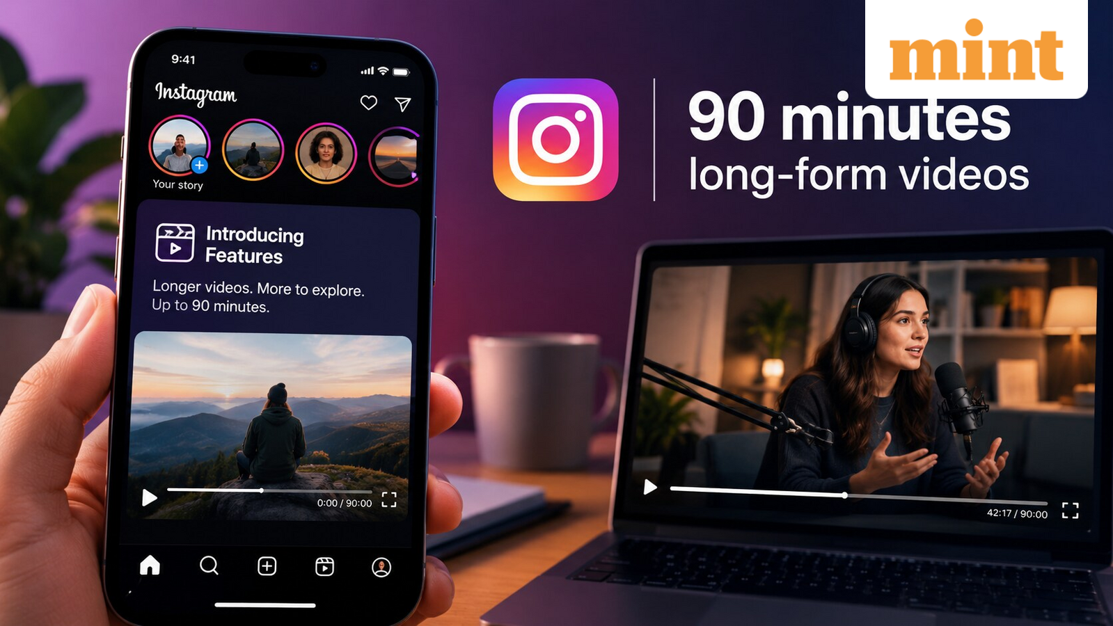 Instagram Tests 90‑Minute Horizontal Videos to Expand Long‑Form Content