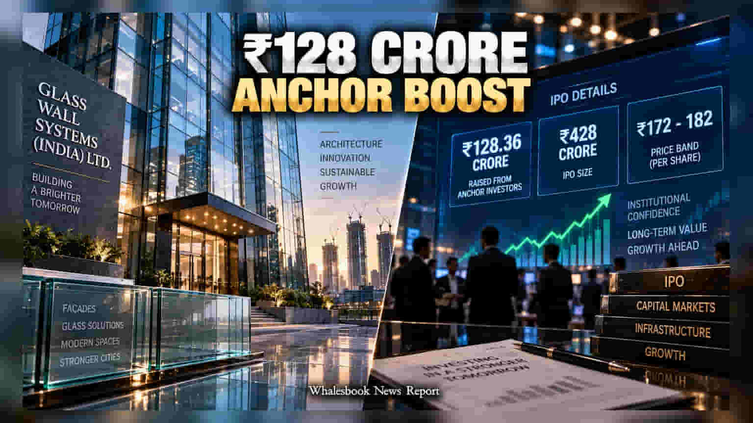 Glass Wall Systems Secures ₹128 Crore from Anchor Investors Ahead of ₹428-Crore IPO