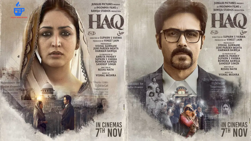 Emraan Hashmi–Yami Gautam’s Courtroom Drama Haq Set for Netflix Premiere This January