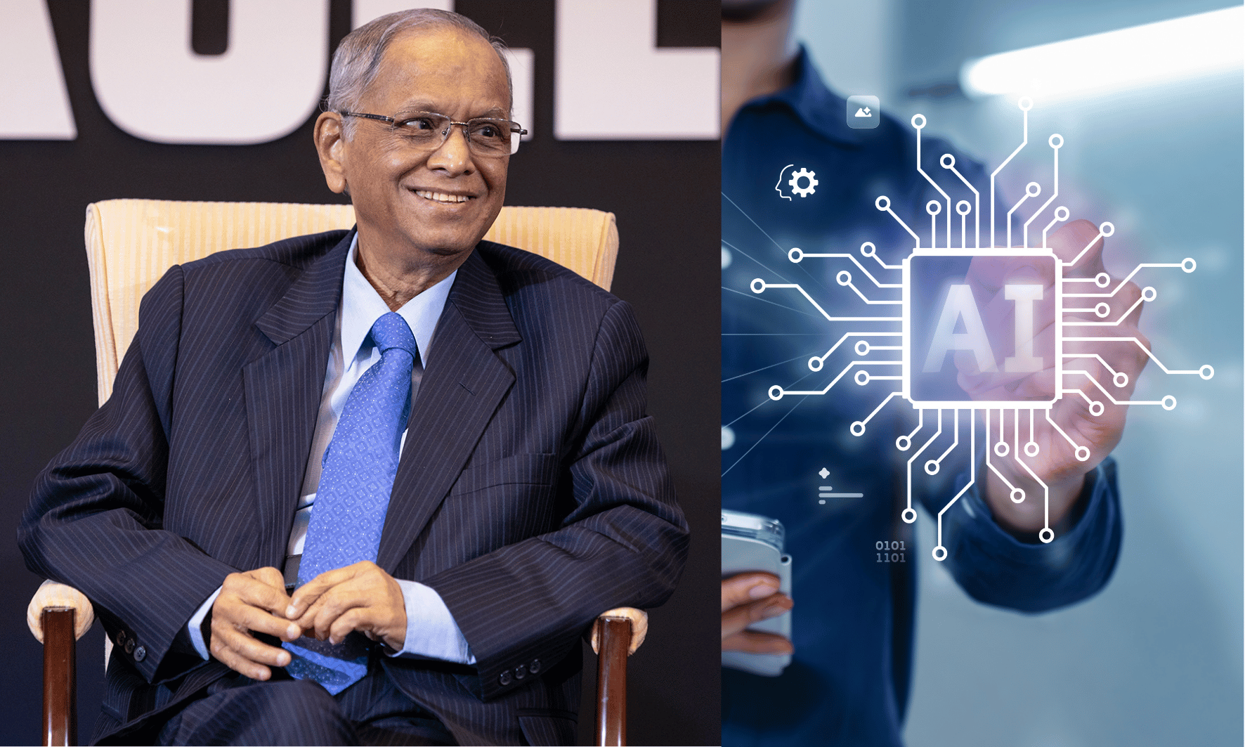Narayana Murthy Urges Indian Youth to Use AI as a Productivity Tool, Not a Shortcut