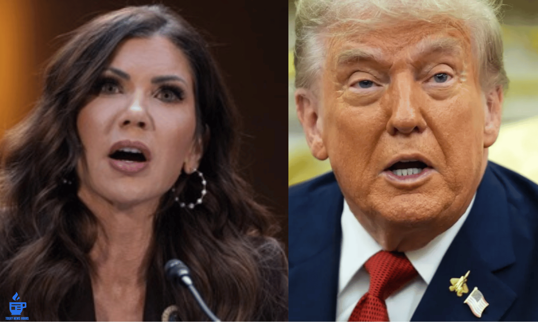 Trump Distances Himself From Homeland Security Chief Kristi Noem After Growing Controversy