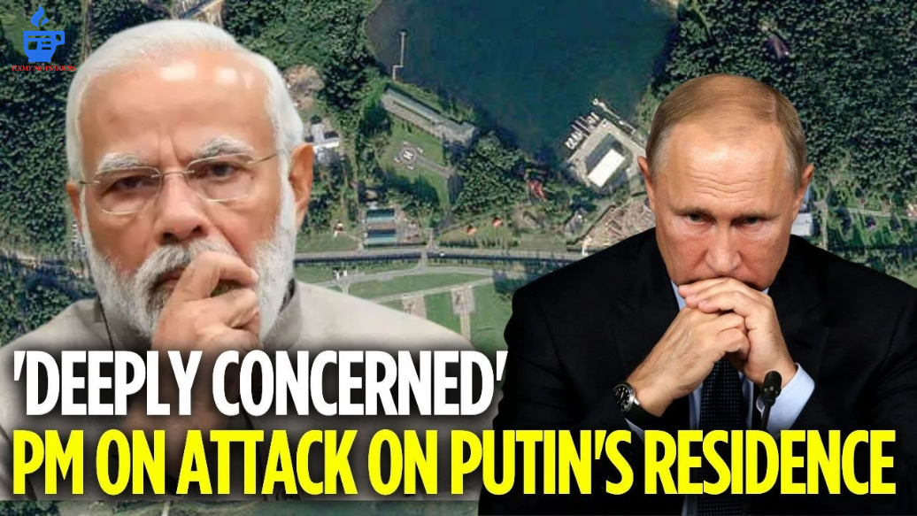 Prime Minister Modi Expresses Deep Concern Over Attack on Putin's House, Urges for Restraint and Dialogue