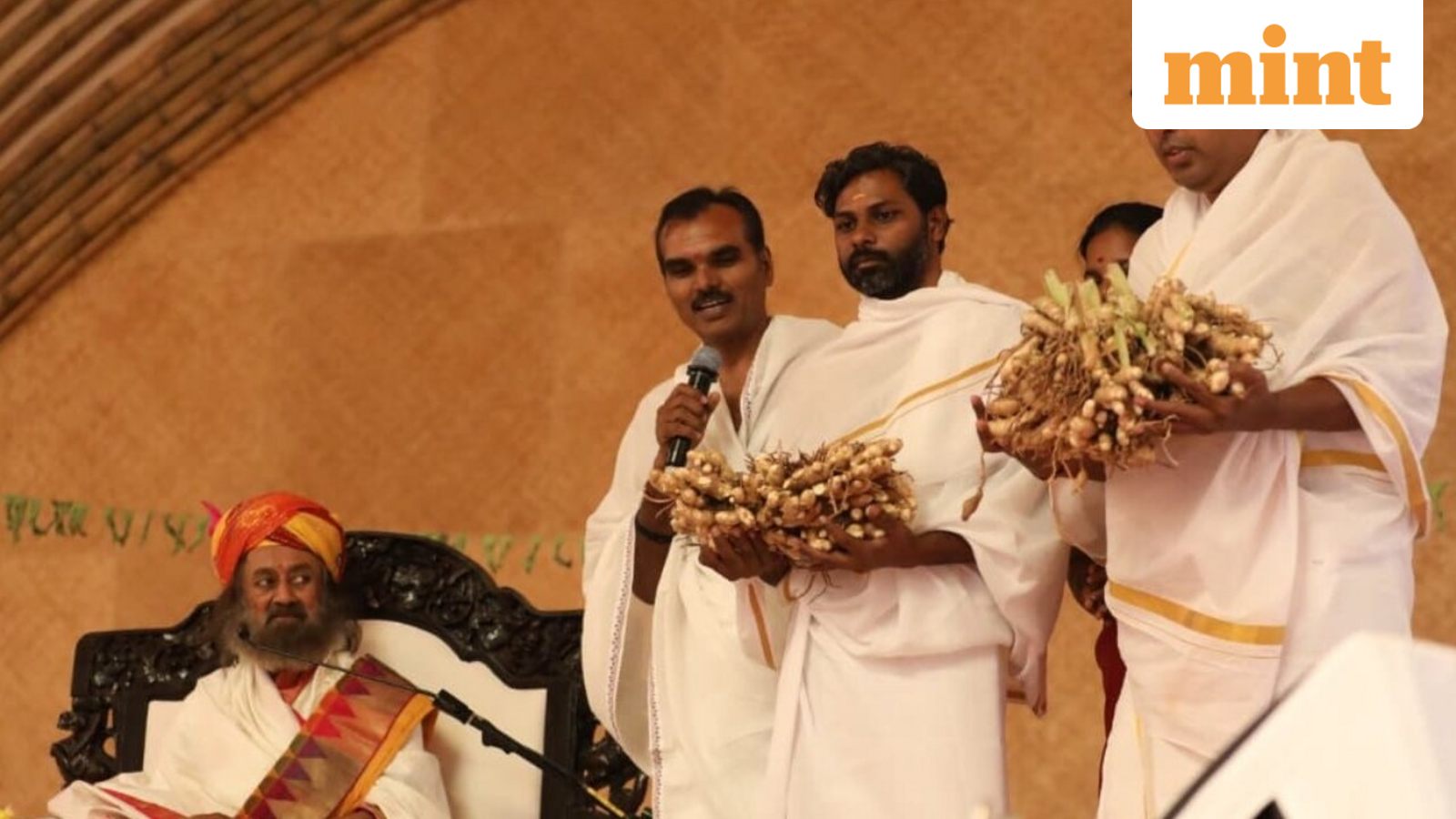 Bengaluru Ashram Achieves 400 kg Mango Ginger Yield on 500 sq ft Using Permaculture