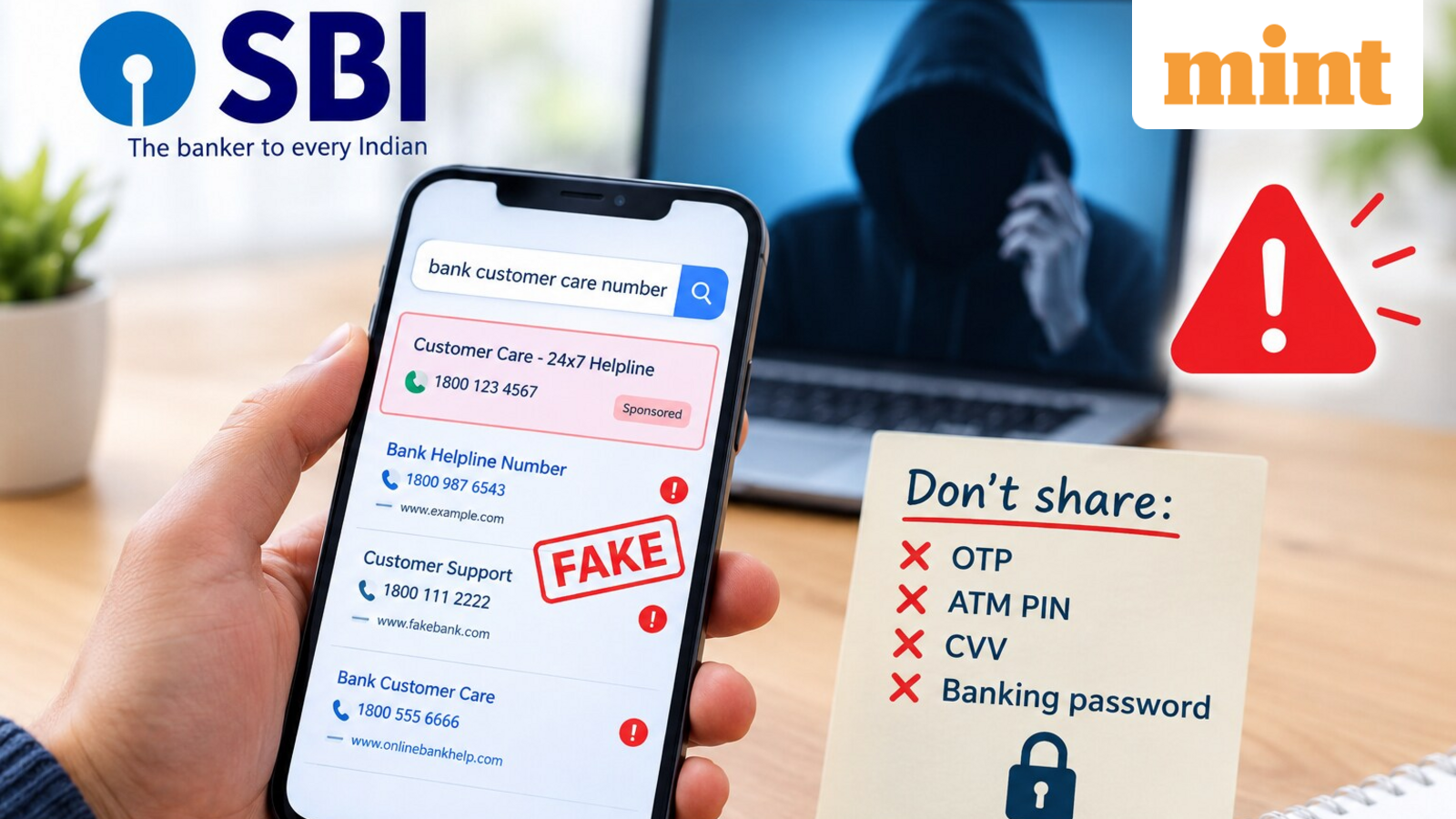 SBI Urges Customers to Use Official Site for Helpline Numbers to Avoid Fraud