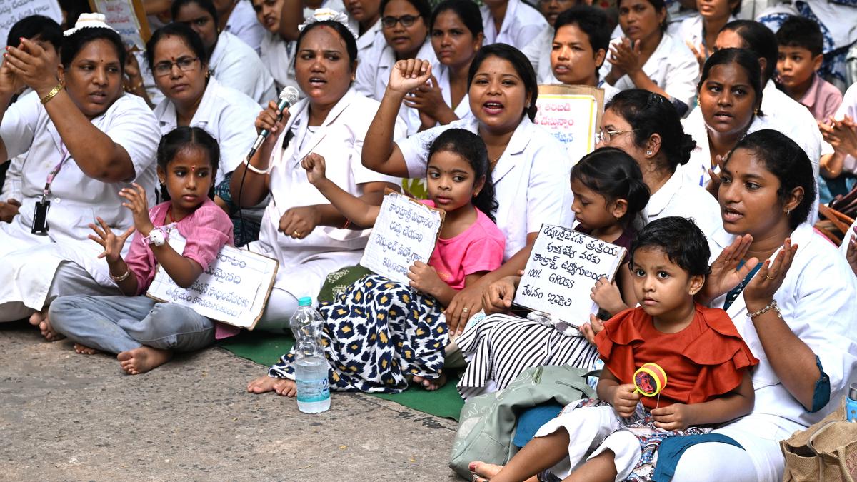 Contract Health Staff in Andhra Pradesh Suspend Strike After Talks with Officials