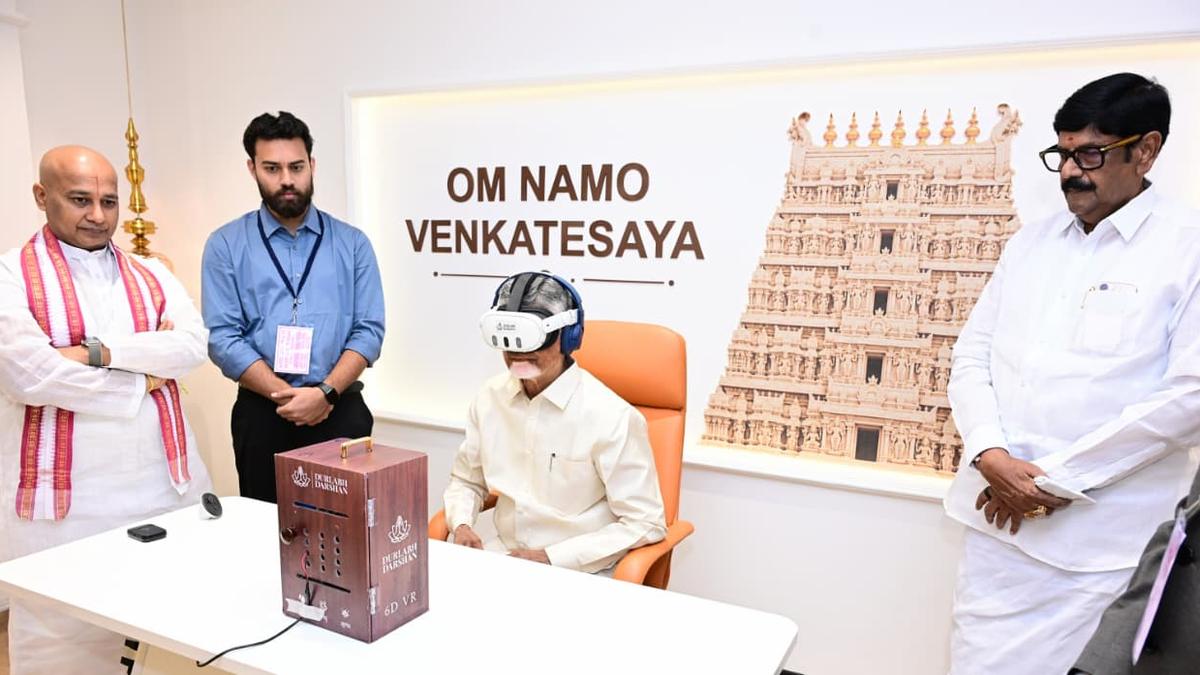 Naidu Opens Pilgrim Experience Centre, SV Museum and Launches 32 Electric Buses in Tirumala