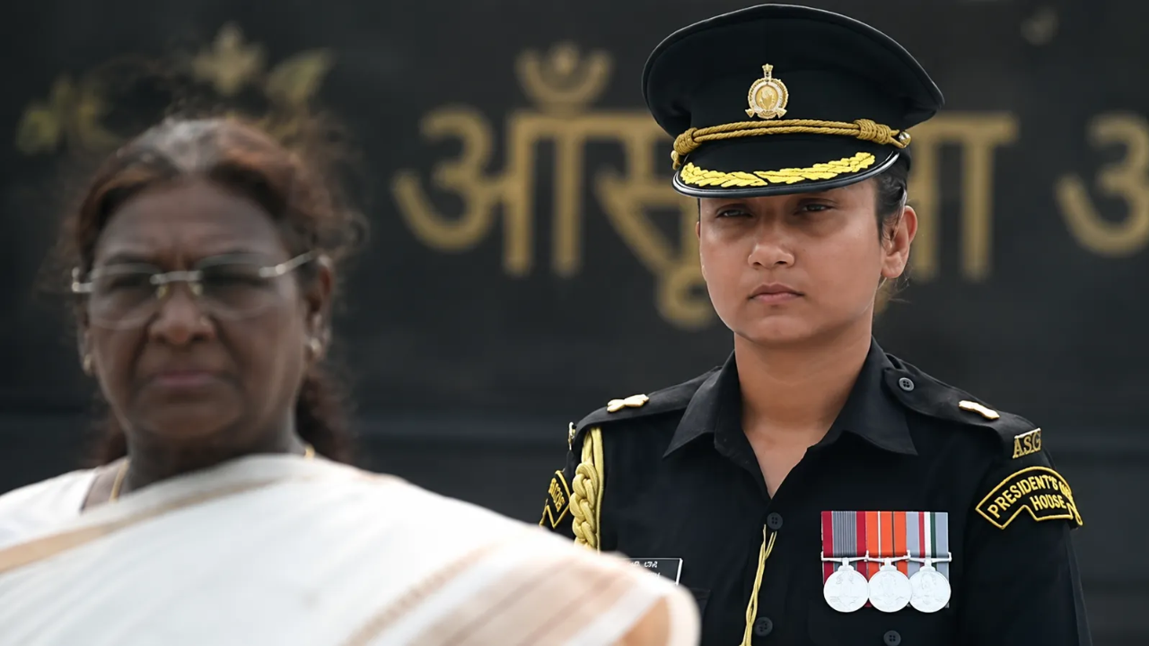 Major Navya Shekhawat Becomes First Woman Army Officer to Serve as President's ADC