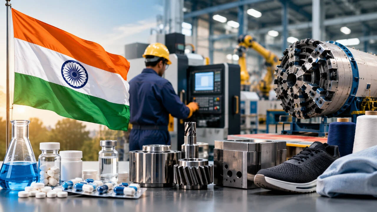 India Targets 120 Products for Domestic Production to Cut Import Dependence