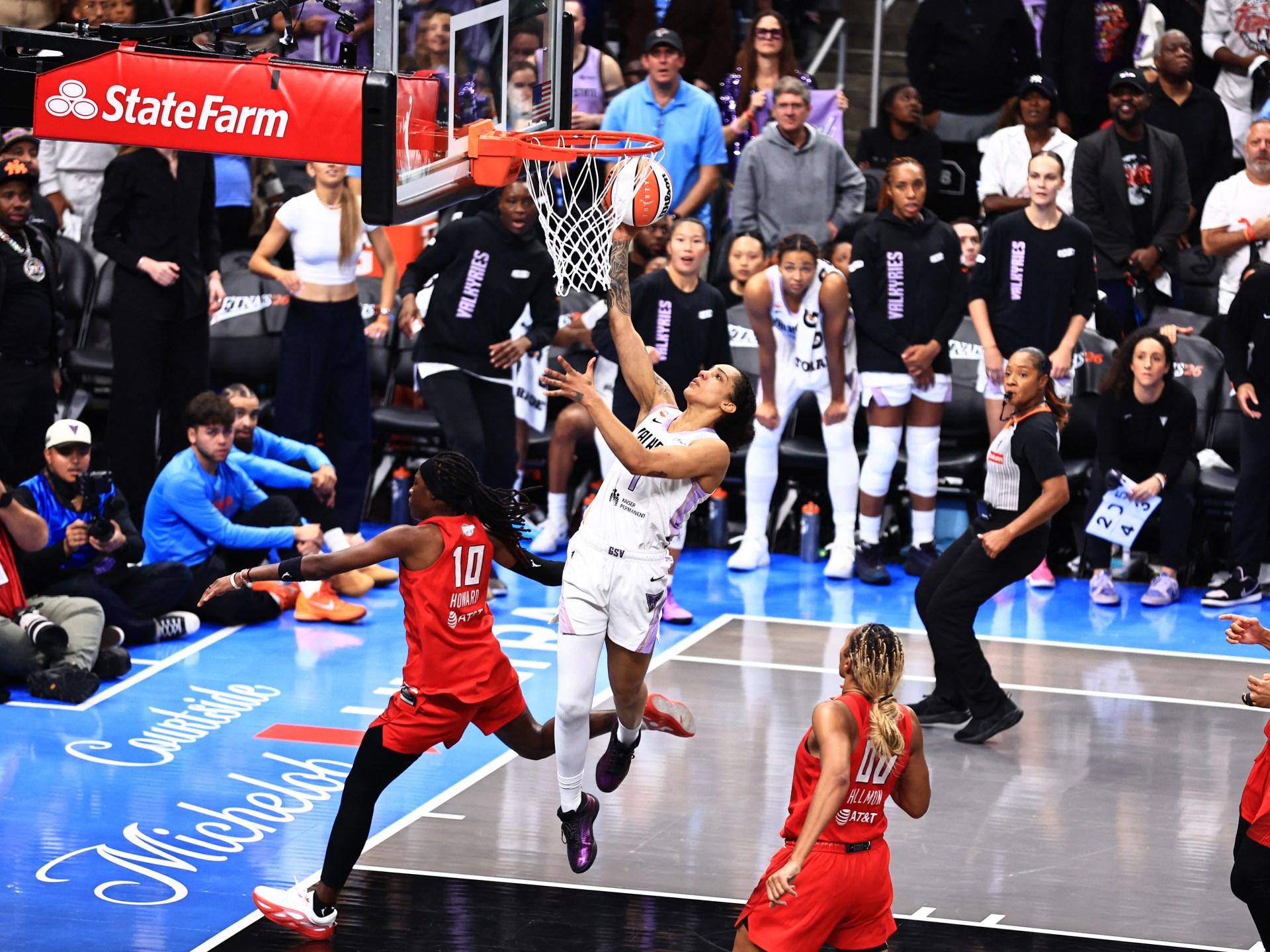 Dream Edge Out Valkyries 80-69, Forcing Game 7 of WNBA Finals