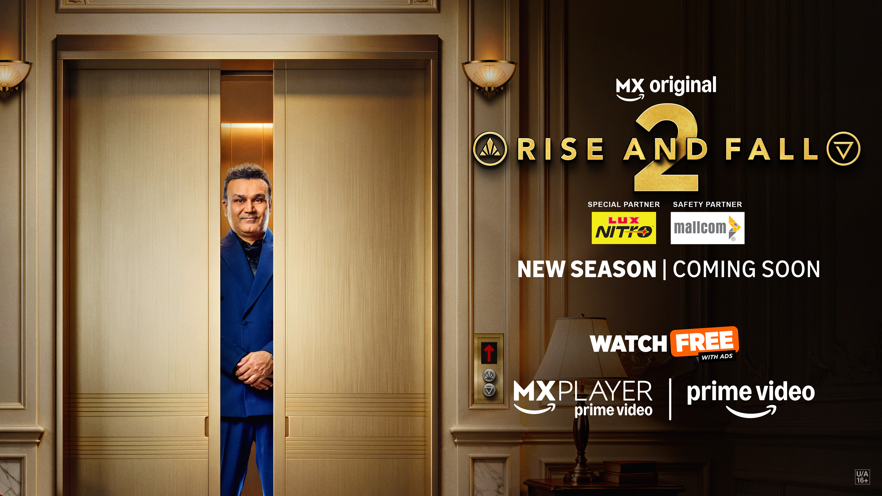 Virender Sehwag Steps Into Hosting Role for 'Rise and Fall' Season 2 on Prime Video