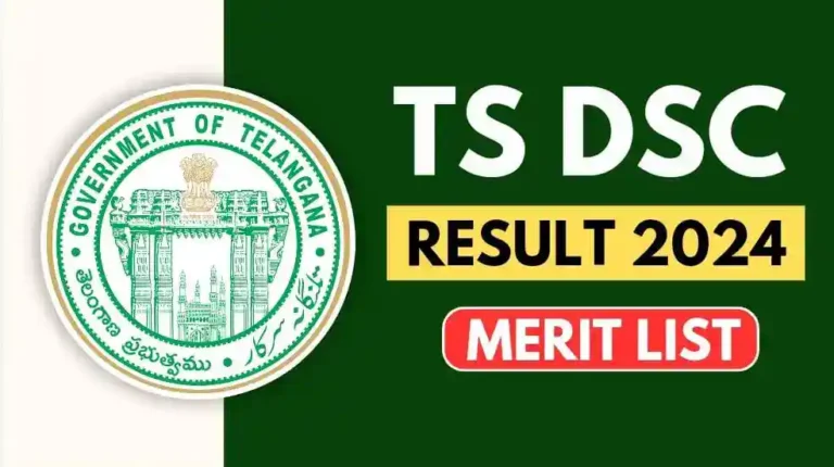 Telangana State DSC Results 2024 Announced: Direct Link to Check Your Scores