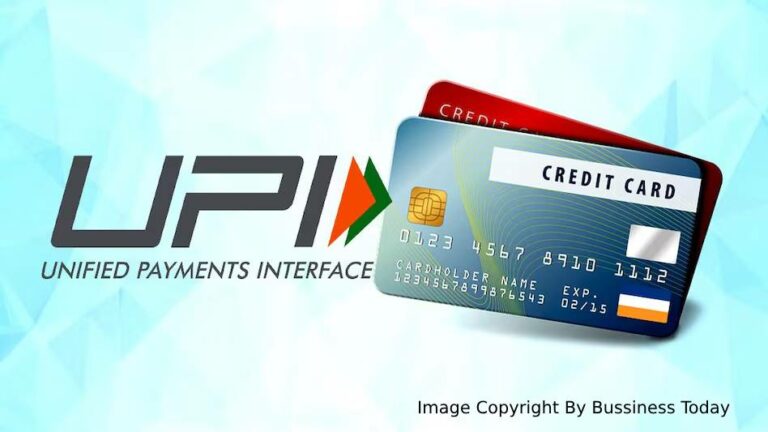 Credit Card for UPI payment