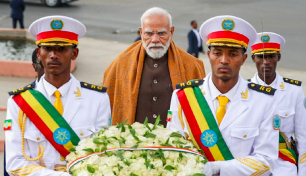 Modi Ethiopia Parliament Address