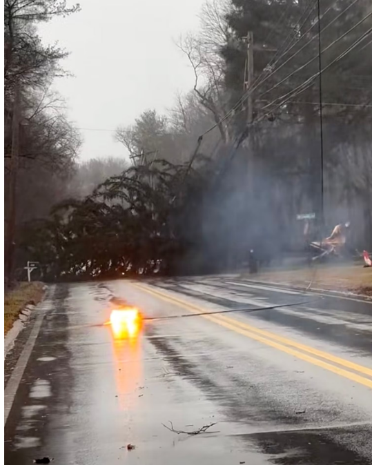 West Coast storm Christmas 2025