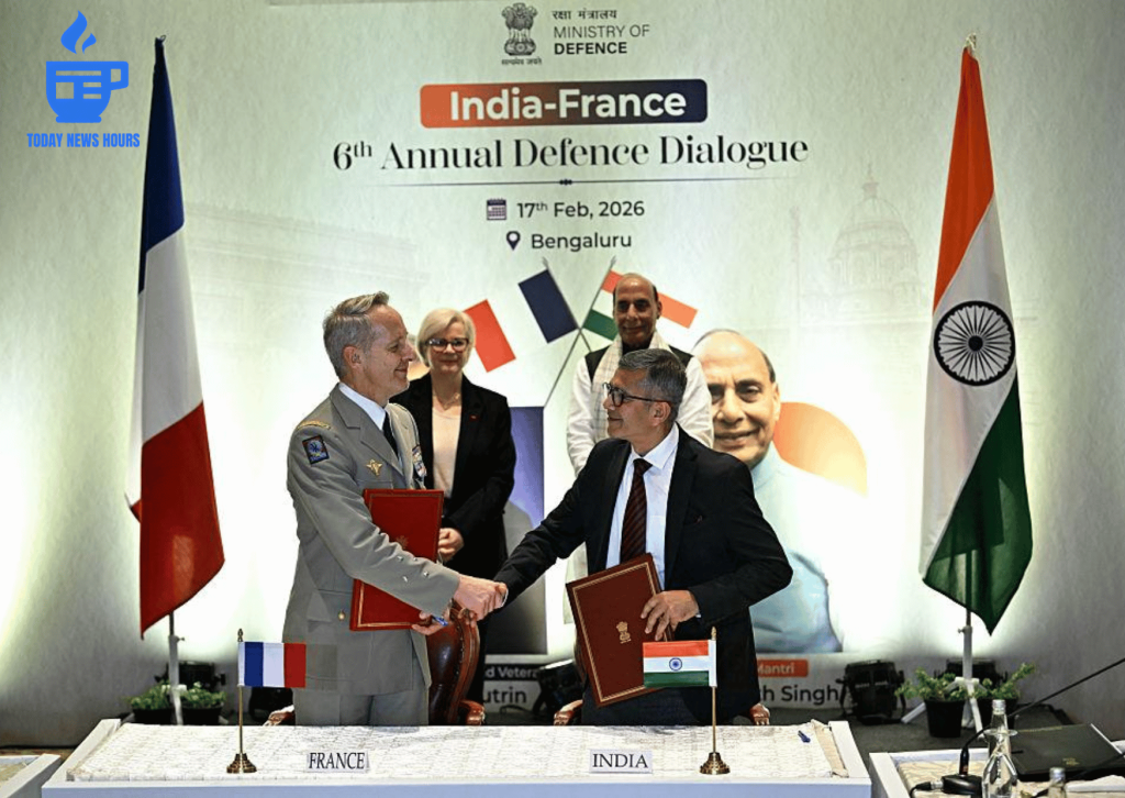 Emmanuel Macron Praises India at AI Impact Summit Says No Other Country Has Built What India Has
