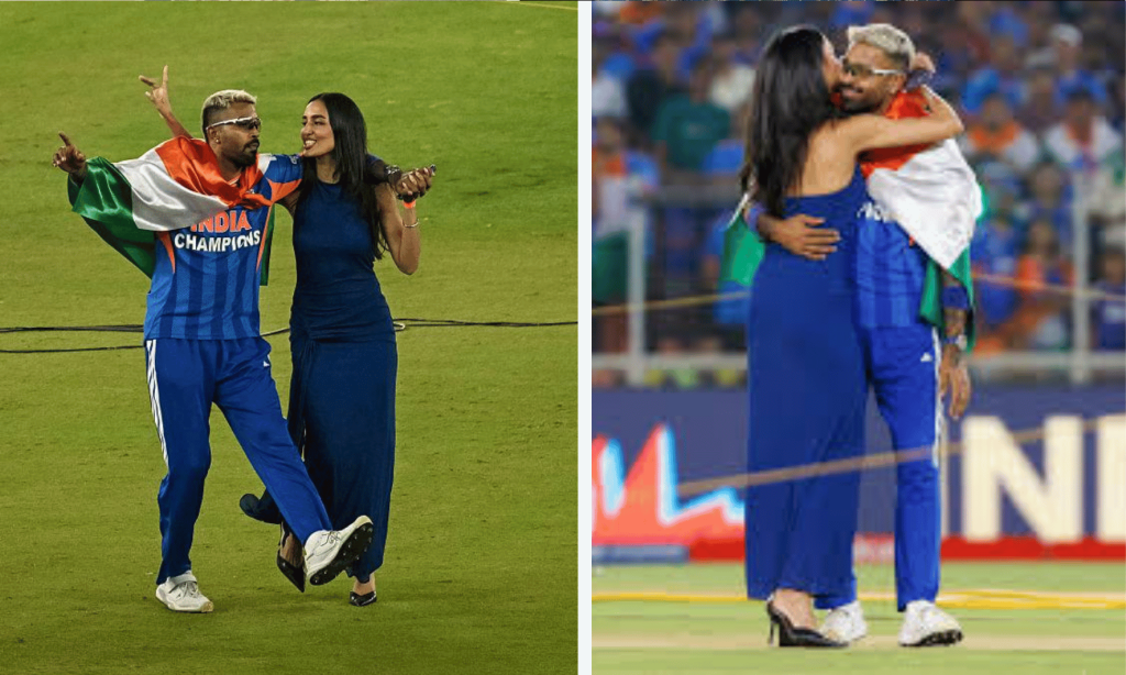 Mahieka Sharma’s Stylish ‘Bleed Blue’ Look Steals Spotlight at T20 World Cup Final
