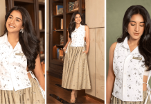 Radhika Merchant Ambani’s Miu Miu Look: A Chic Twist on the Classic White Shirt Radhika Merchant Ambani’s Miu Miu Look: A Chic Twist on the Classic White Shirt